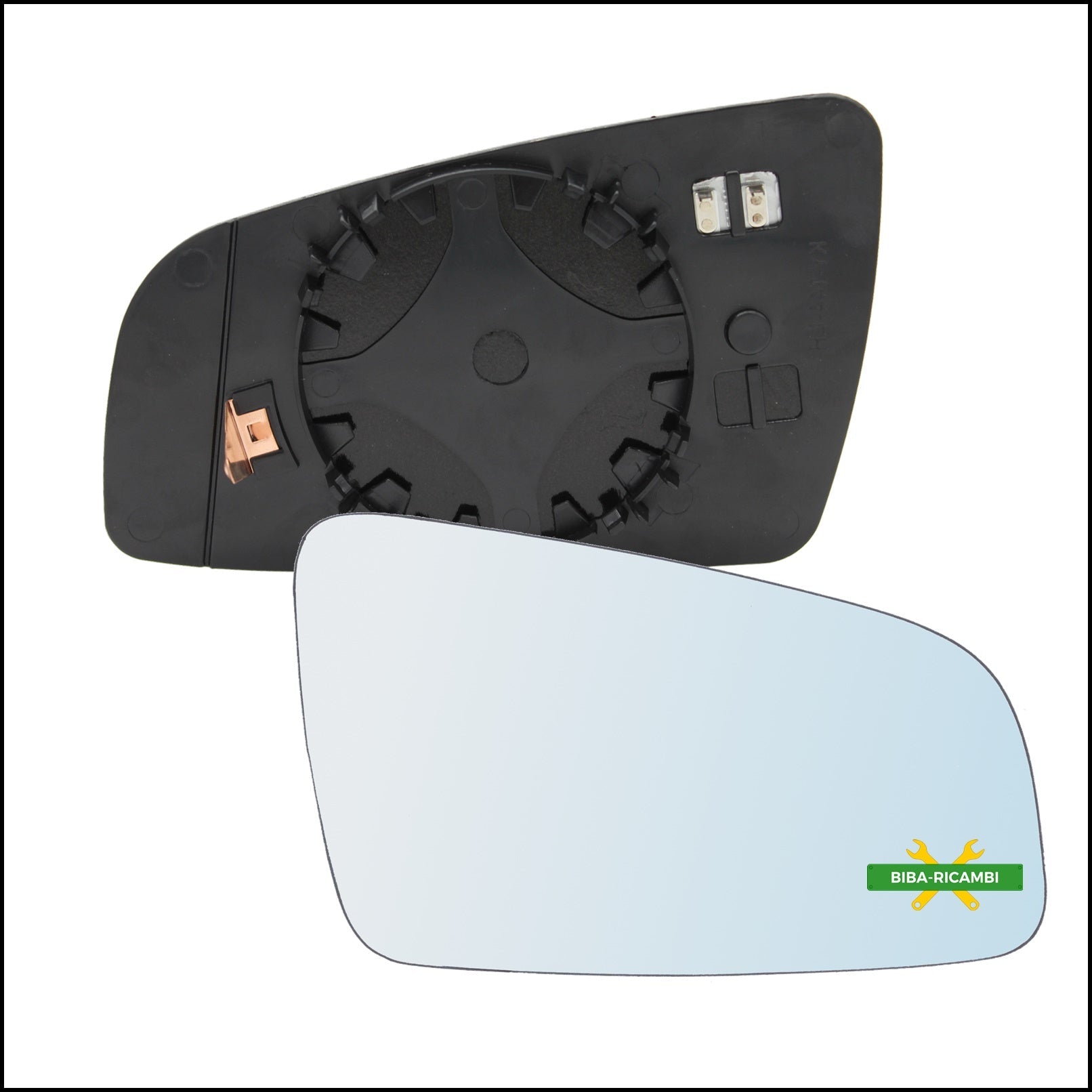 Piastra Retrovisore Termica Lato Dx-Passeggero Per Opel Zafira B solo dal 2005-2008 BIBA-RICAMBI