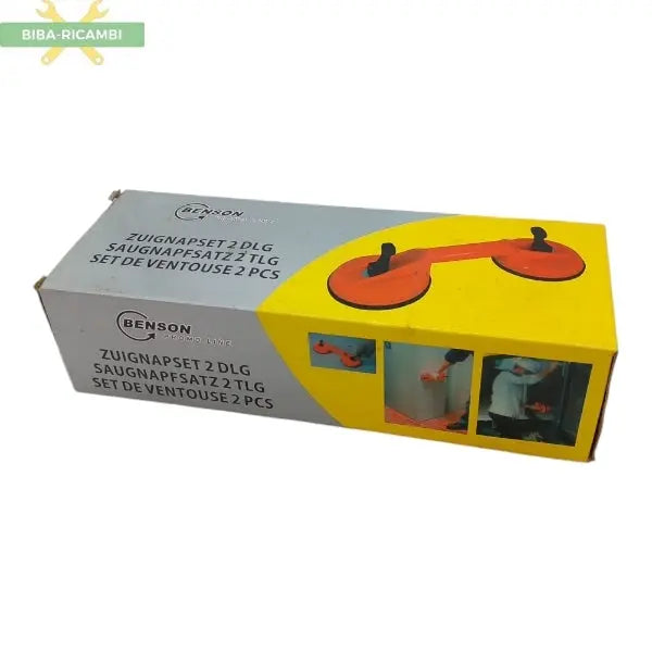 Doppia Ventosa In Gomma 50 Kg | Ø 112 mm BIBA-RICAMBI