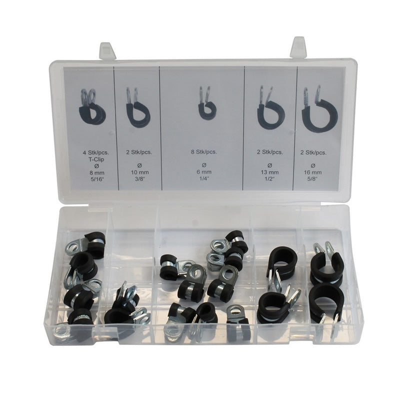 Fascette per tubi gommate Normex 14-230 ASTA