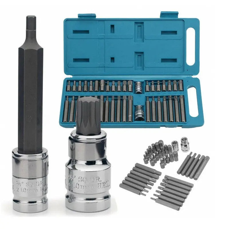 Kit 40 Inserti Xzn Millerighe Torx Esagonali Gruppo VAG Auto Camper Furgone Universale