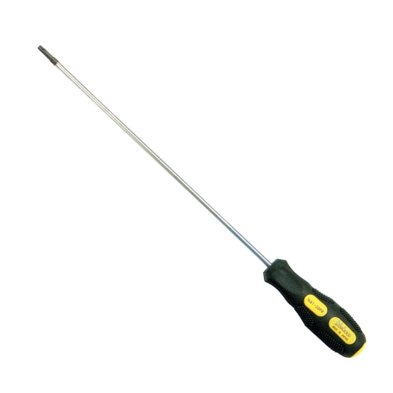 CACCIAVITE 5 PUNTE TP20 CON FORO PER VITI PENTALOBATE | LUNGHEZZA 250 MM BIBA-RICAMBI