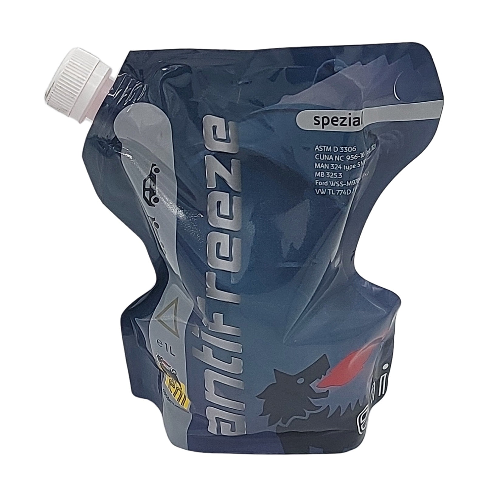 Antigello Anticongelante Rosso Biodegradabile ENI Antifreeze Spezial Flexi BIBA-RICAMBI