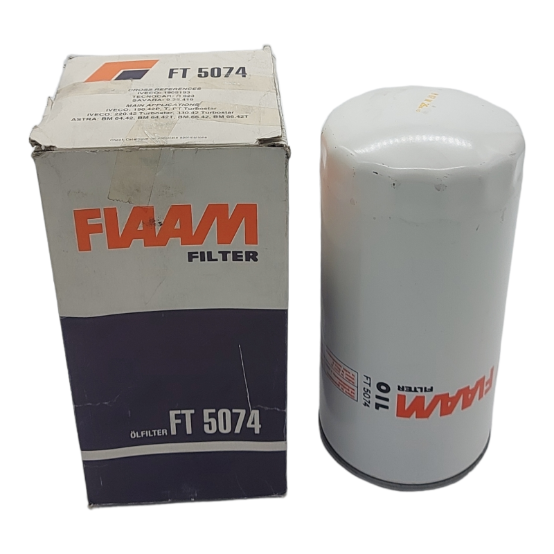 Filtro Olio Compatibile Per Iveco Turbostar Fiaam Filter BIBA-RICAMBI