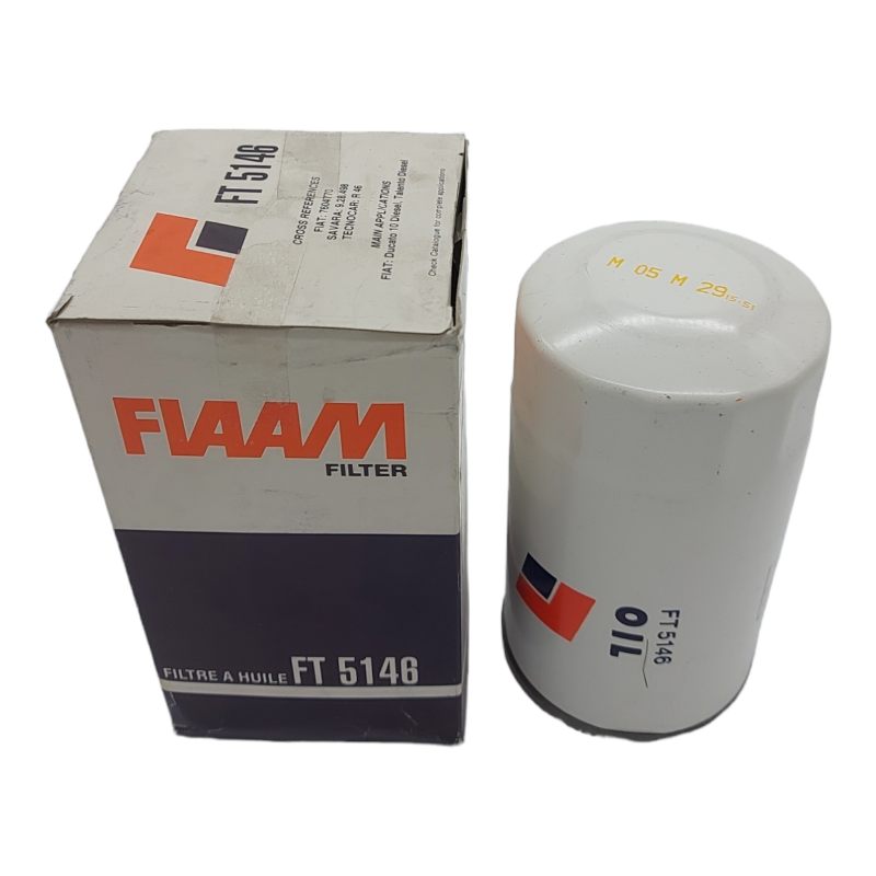Filtro Olio Compatibile Per Vari Modelli Auto Fiaam Filter FT5146 BIBA-RICAMBI