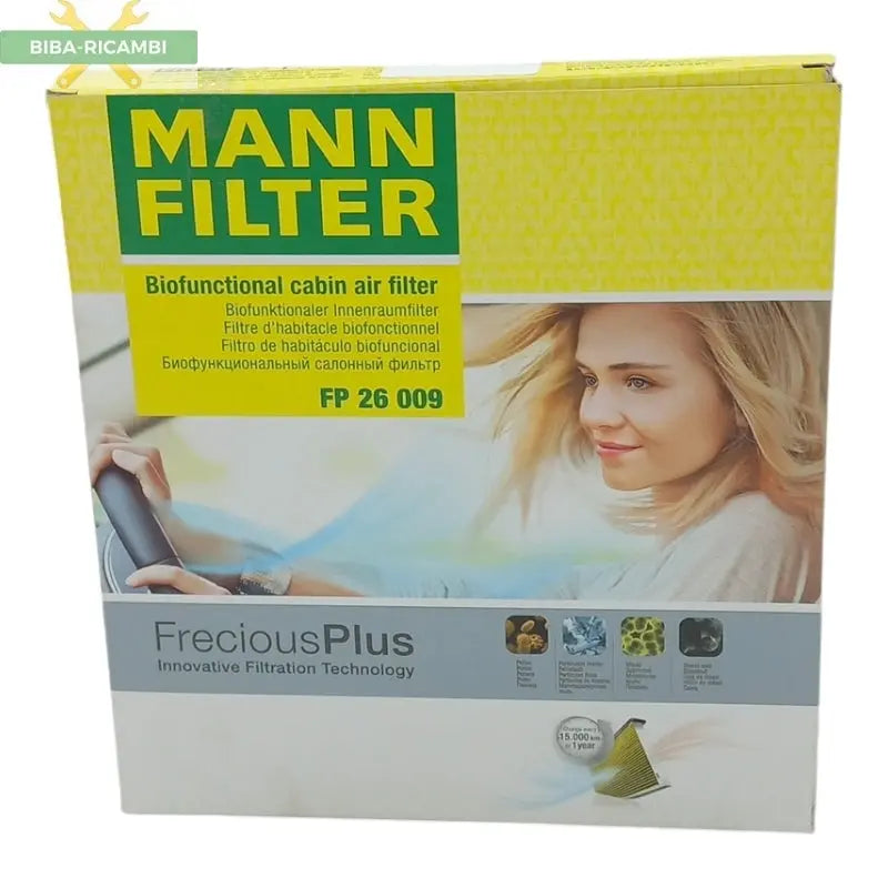 Filtro Abitacolo Carboni Attivi Antibatterico Disinfettante Per VW Golf Alltrack VII (BA5) Dal 2014> MAN FILTER