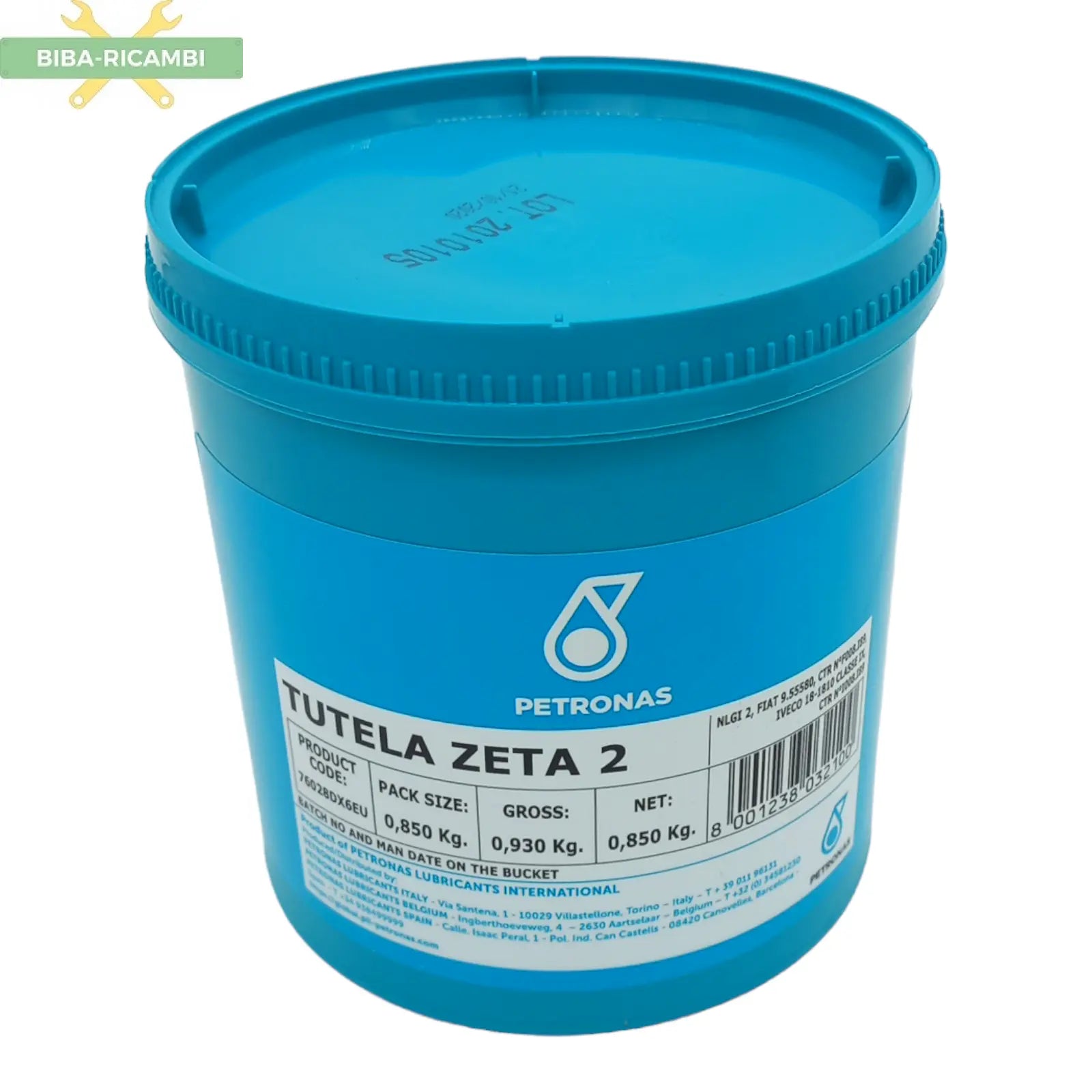 Grasso Bianco Al Litio Tutela Grease Zeta 2 850g | Prodotto 76028DX6EU SELENIA