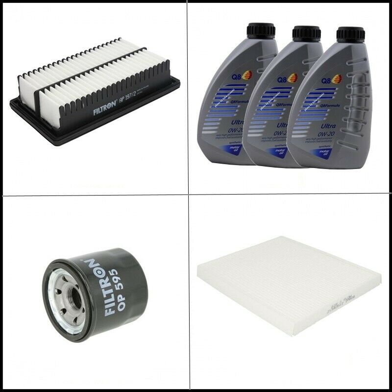 Kit Tagliando Olio | Filtri Per Hyundai i20 Hybrid 1.000 74kw/101cv dal 2020> BIBA-RICAMBI