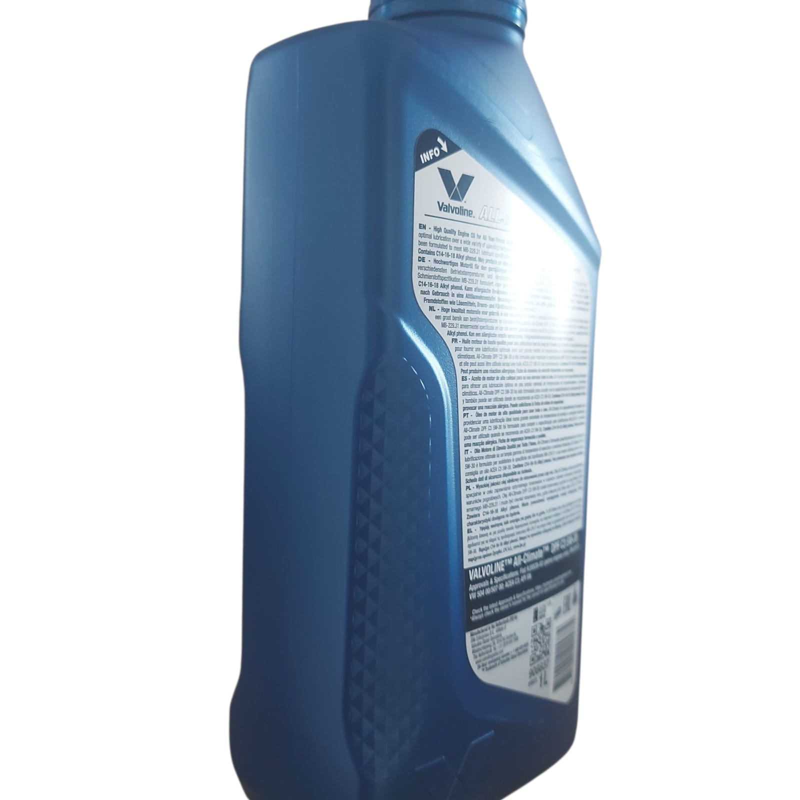 Valvoline Olio Motore ALL CLIMATE DPF 5W30 504.00 / 507.00 Specifico Gruppo VAG