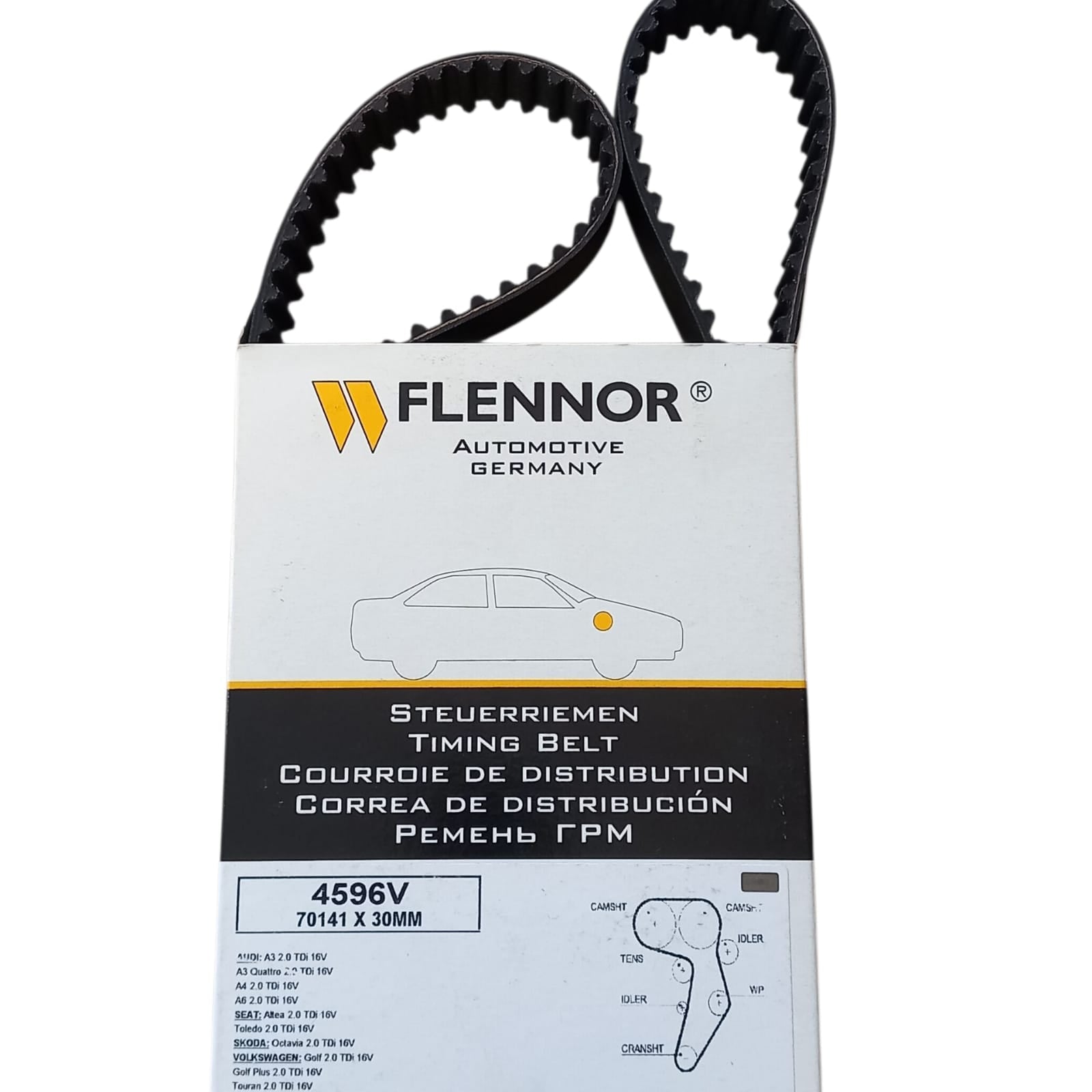 Cinghia Distribuzione Compatibile Per Dodge Caliber 2.0 CRD Motore (ECD)