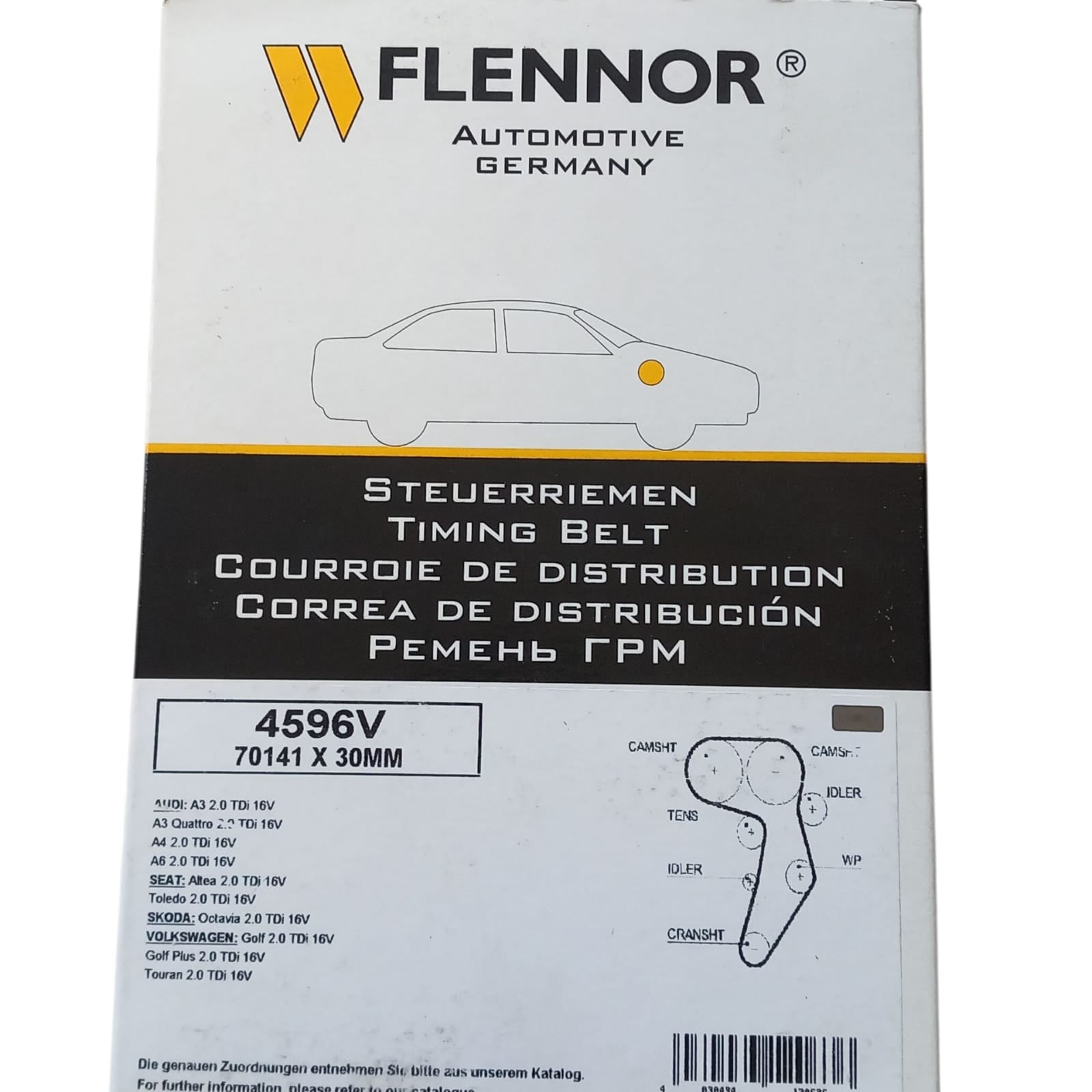 Cinghia Distribuzione Compatibile Per VW Golf V 2.0 TDi Motore (BKD)