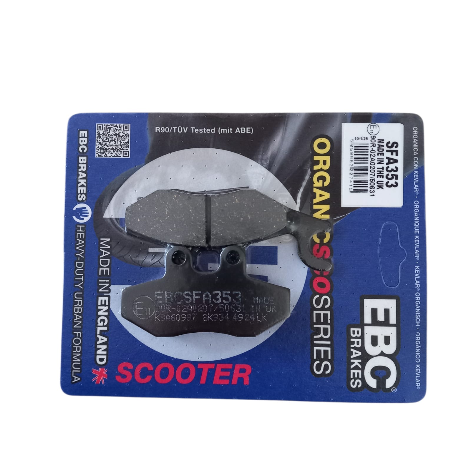 SFA353 Pastiglie Freno Per Gilera DNA 125/180 2001-2003