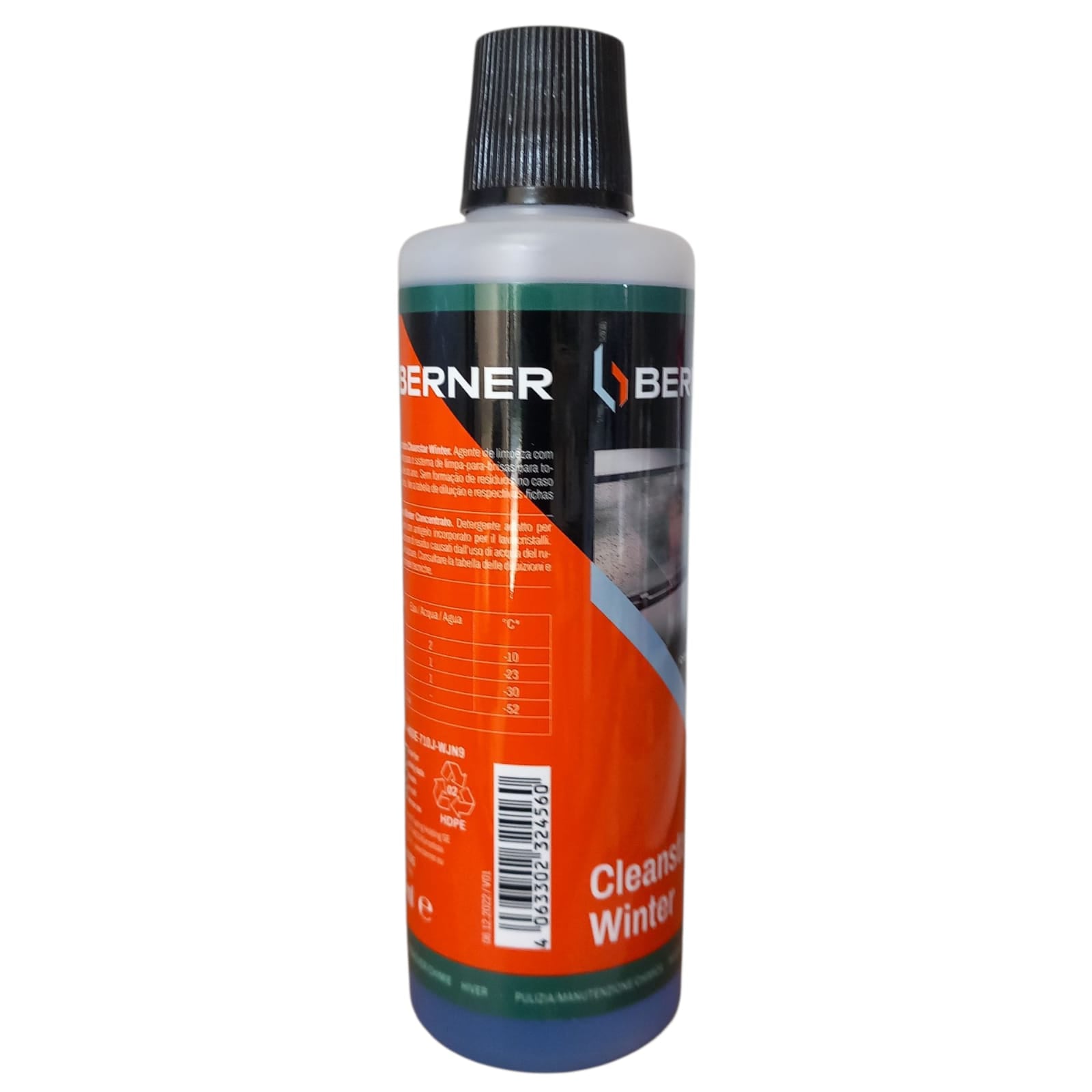 X. Detergente Antigelo per Parabrezza (250 ml) | Berner Cleanstar Winter 416285 -