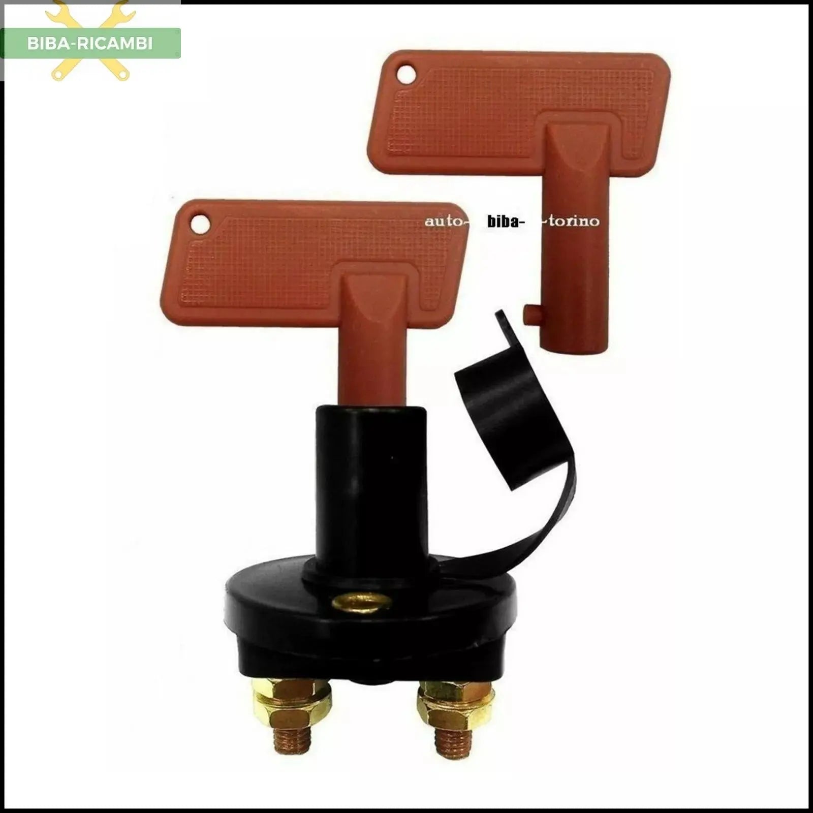 Interruttore Antifurto Stacca Batteria Auto Universale 12V 300A BIBA-RICAMBI
