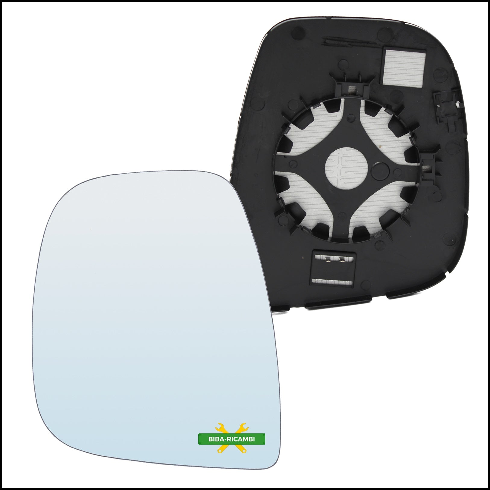 V. Piastra Specchio Retrovisore Lato Sx-Guidatore Per Toyota PROACE dal 2016> BIBA-RICAMBI