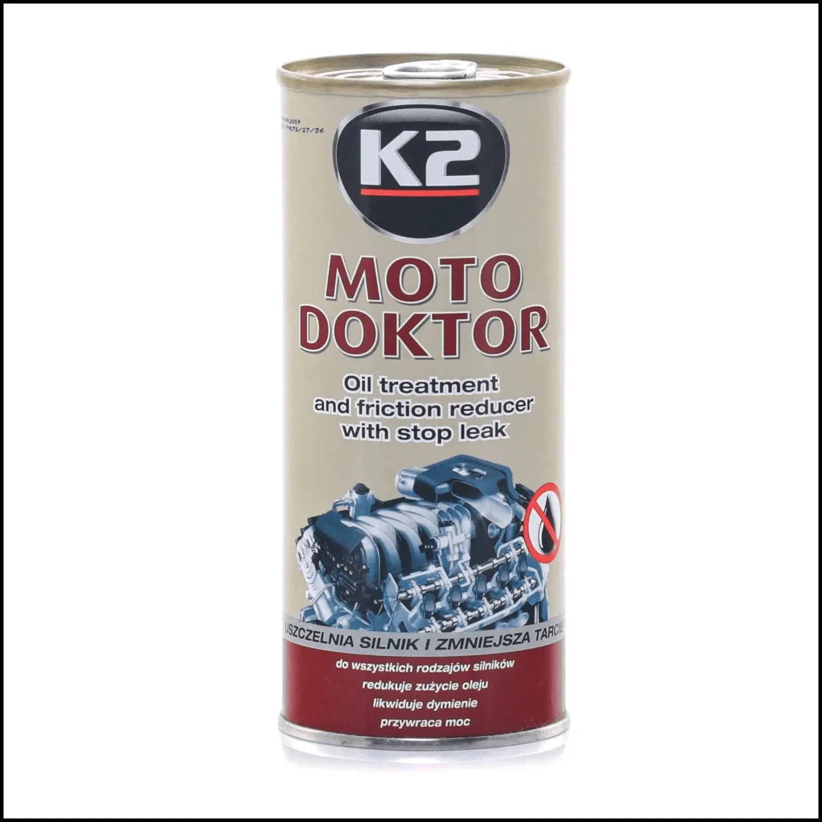 Additivo Professionale Olio Motore Trattamento Olio Sigilante Fasce Elastiche - BIBA-RICAMBI