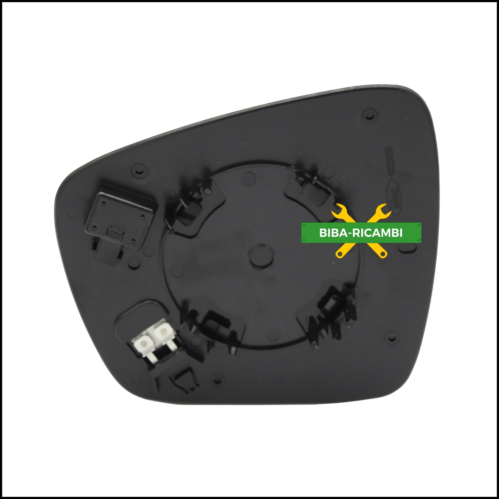 Piastra Specchio Retrovisore Lato Dx-Passeggero Per Renault Kadjar dal 2015> BIBA-RICAMBI