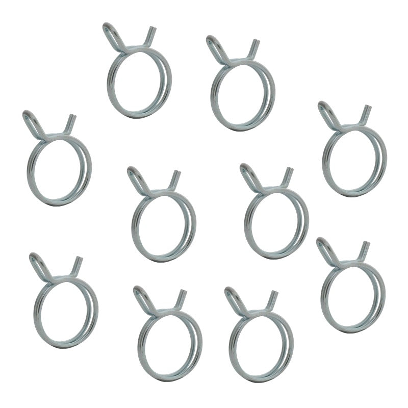 Kit 25 Fascette Bifilari a molla | Diametro Ø 9.8-10.4 mm MIKALOR