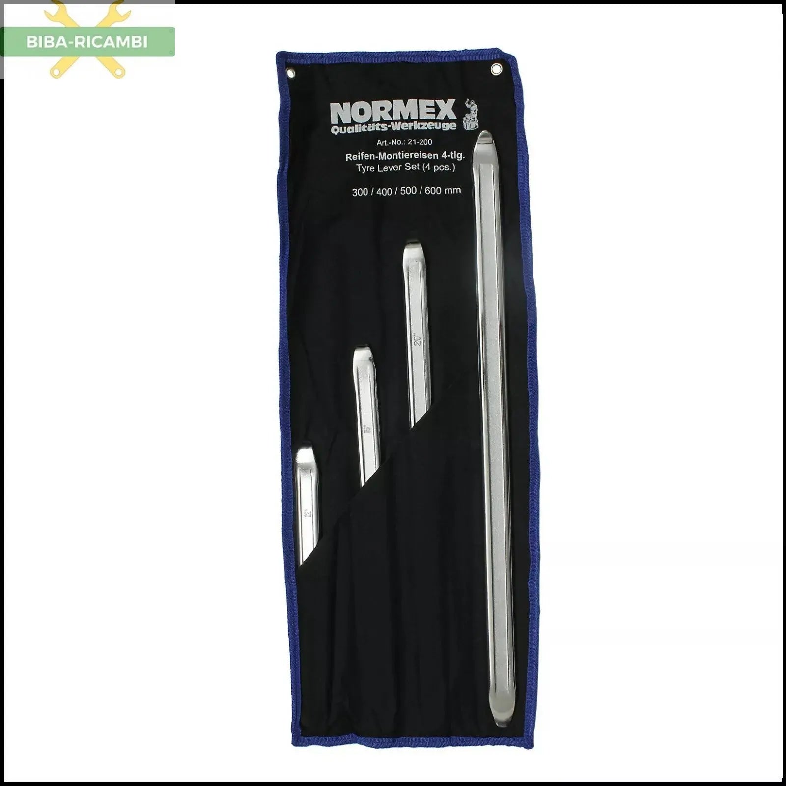 Kit 4 Leve Per Gommisti Misure 300-400-500-600 mm
