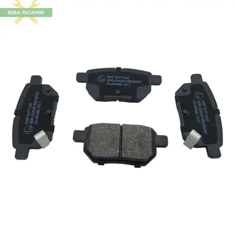 Kit 4 Pasticche Freno POSTERIORI Compatibili Per Toyota Carina V (T17) dal 1987> BIBA-RICAMBI