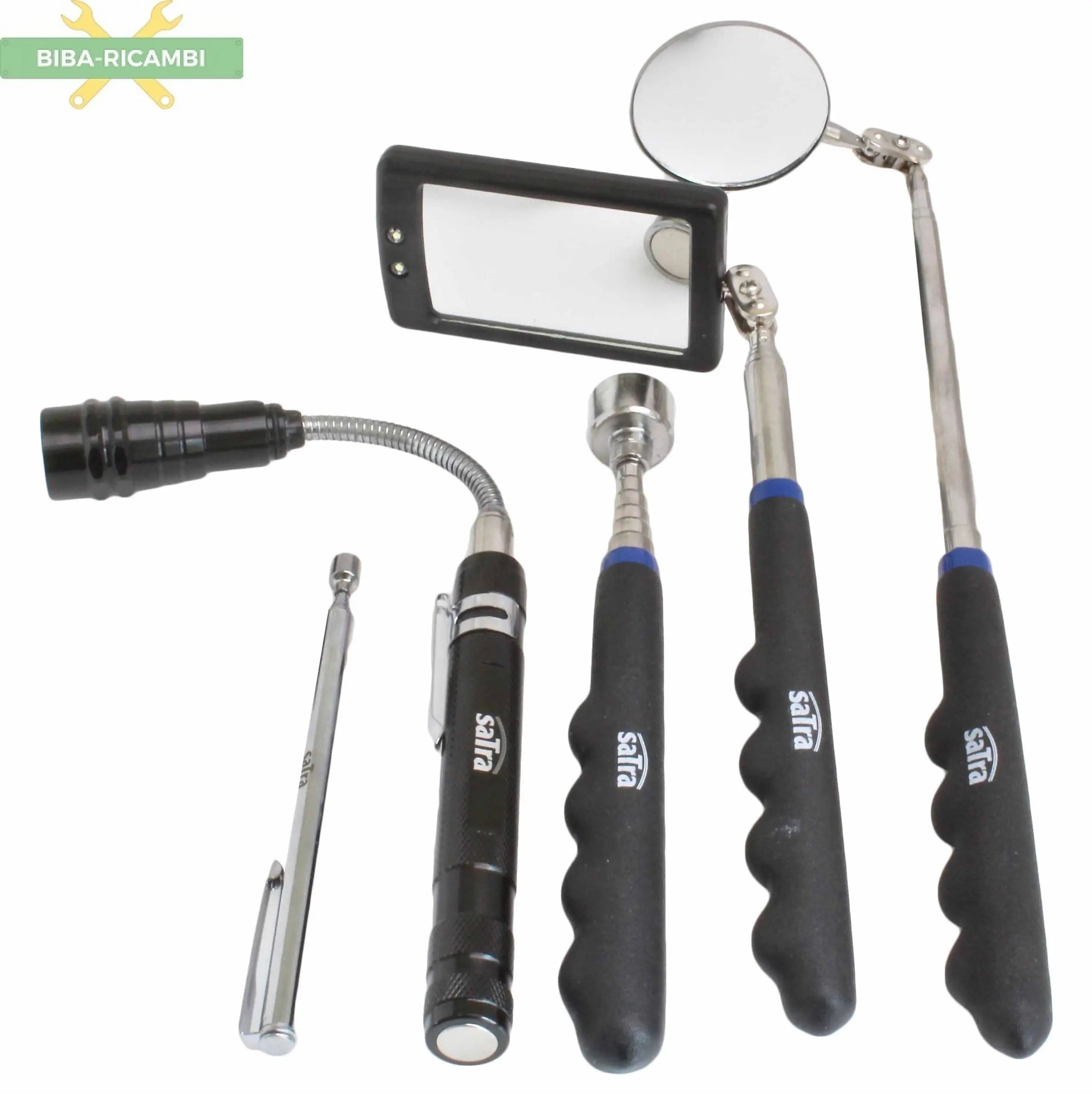 Kit 5 pezzi con strumenti telescopici magnetici ASTA