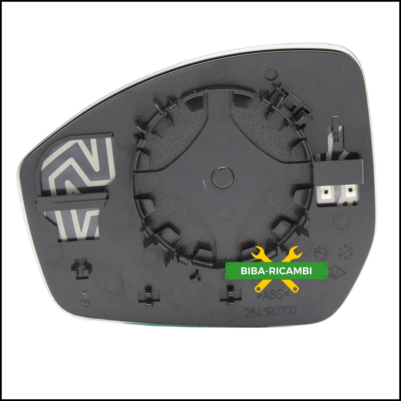 Specchio Piastra Retrovisore Blind Spot Lato Dx-Passeggero Per L.R Evoque I (L538) dal 2015> BIBA-RICAMBI