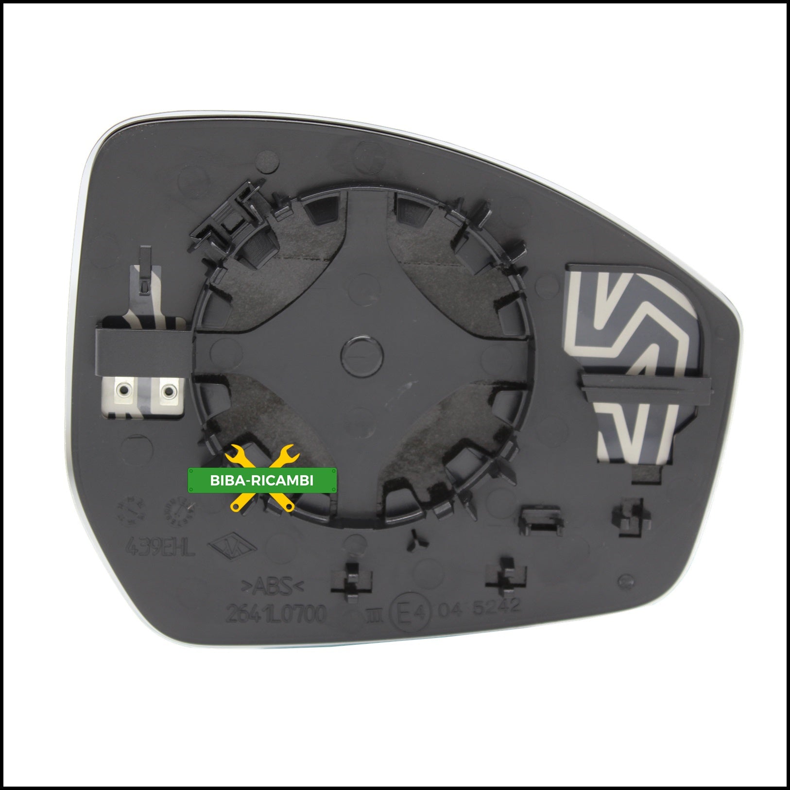Specchio Piastra Retrovisore Blind Spot Lato Sx-Guidatore Per Discovery Sport (L550) 2014> BIBA-RICAMBI
