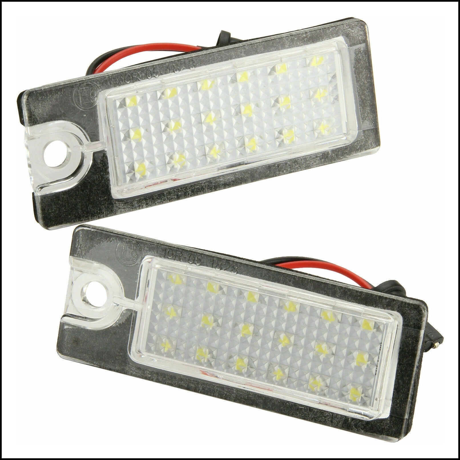 Lampadine Placchette Luci Targa Led Specifiche Adattabile Volvo XC70 Cross Country (295) dal 1997-2007 BIBA-RICAMBI