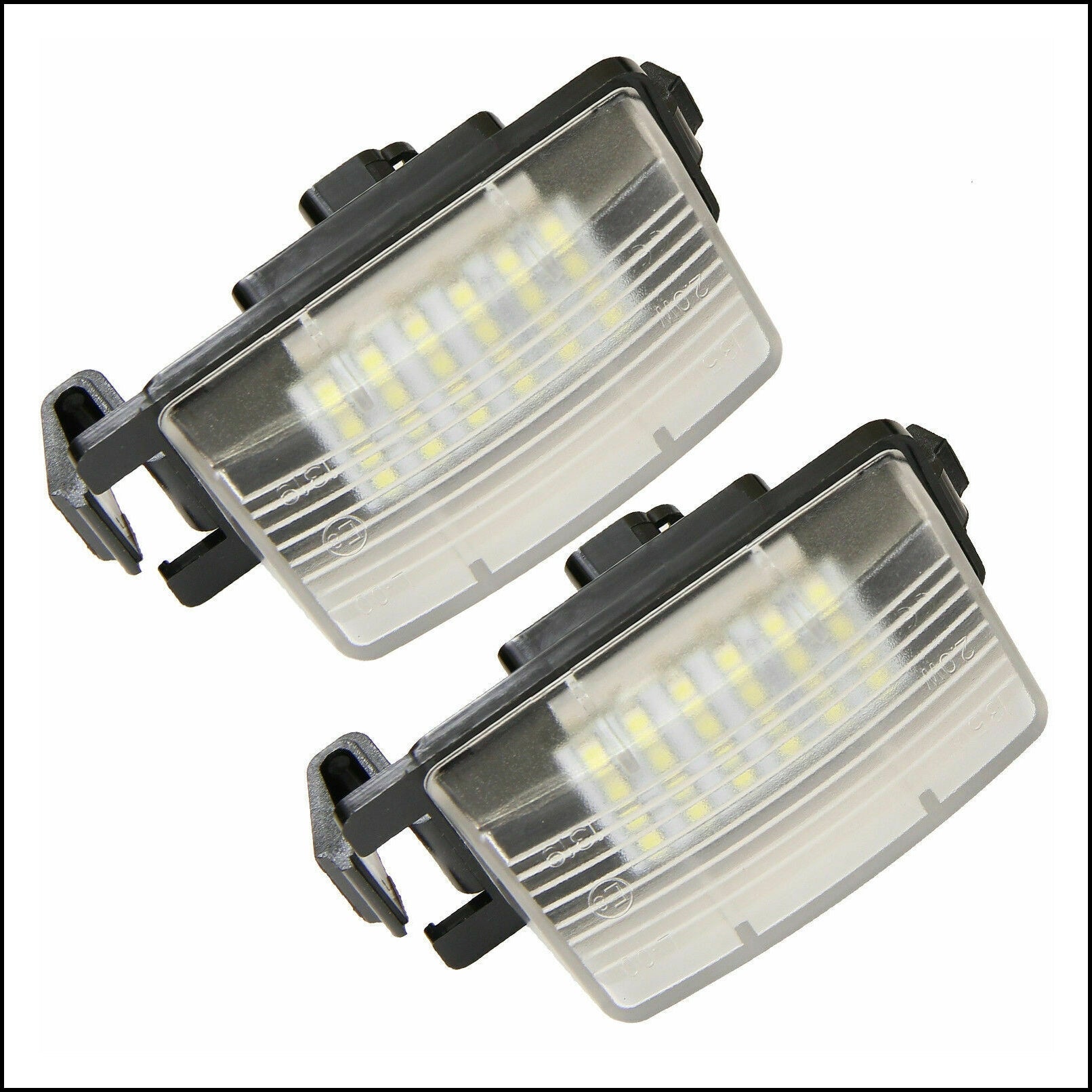 Lampadine Placchette Luci Targa Led Specifiche Adattabile Nissan Tiida II (C12) dal 2011- BIBA-RICAMBI