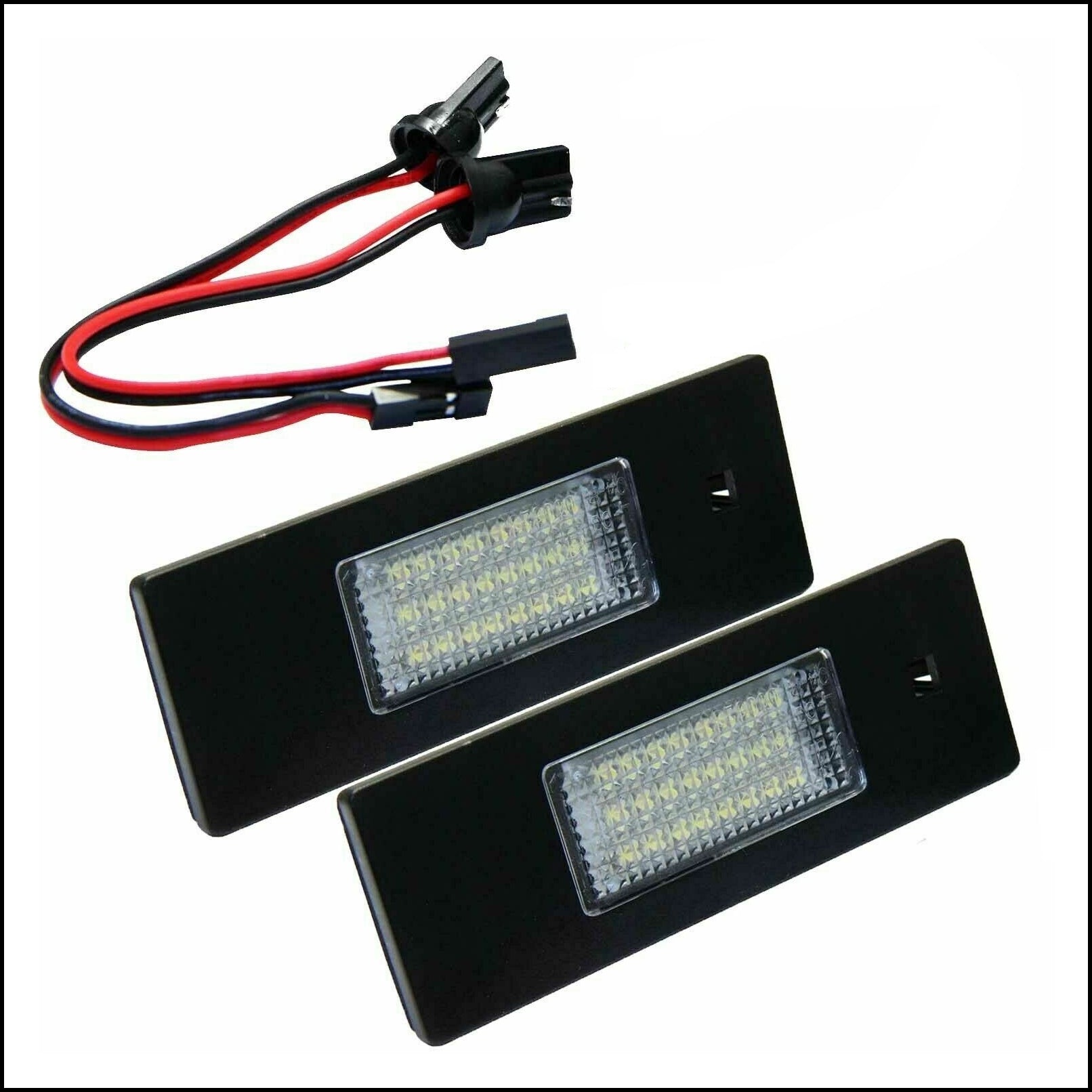 Lampadine Placchette Luci Targa Led Specifiche Adattabile BMW Serie 1 (F20) dal 2010> BIBA-RICAMBI