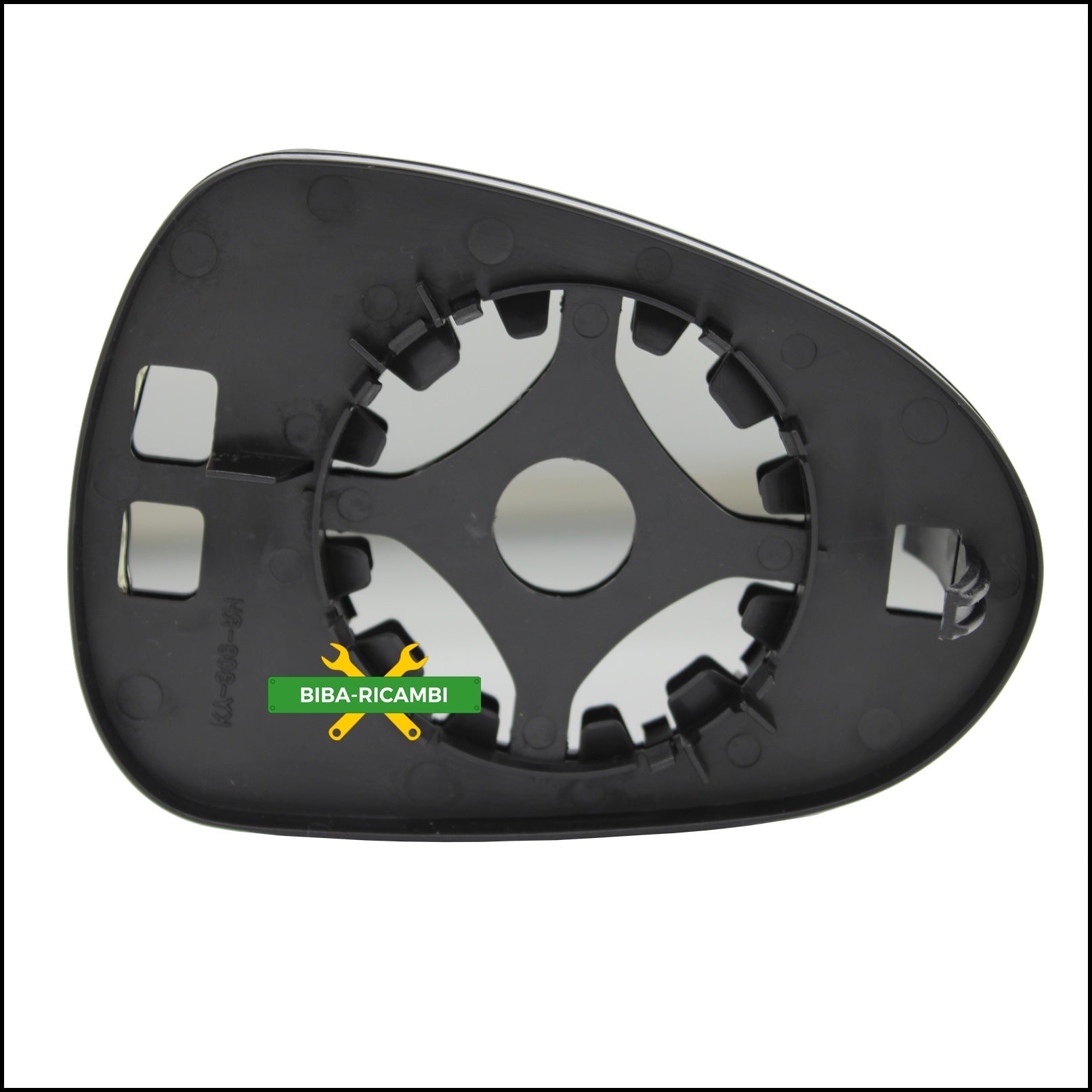 V. Specchio Retrovisore Asferico Lato Sx-Guidatore Per Seat Leon II (1P1) solo dal 2009-2012 BIBA-RICAMBI