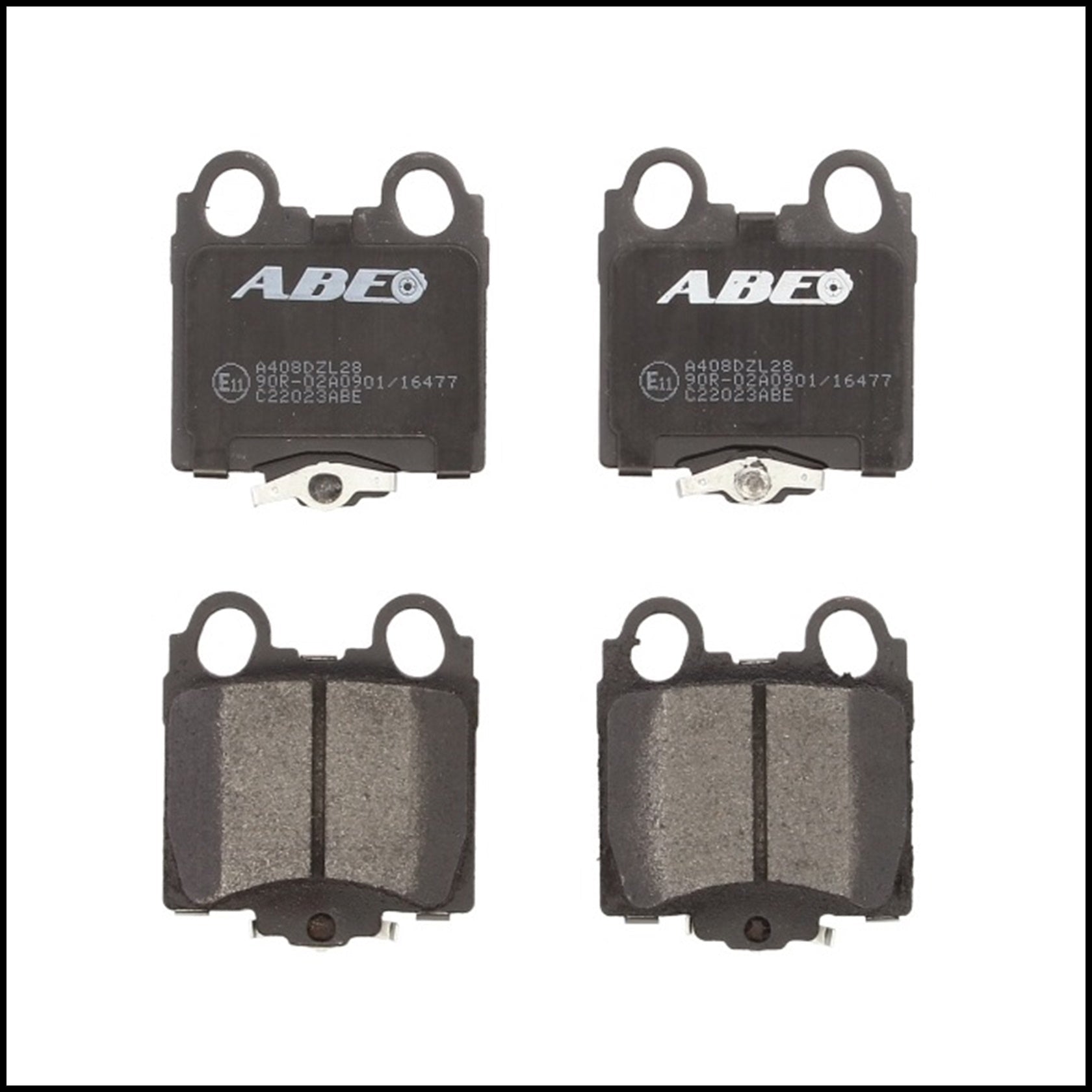 Kit 8 Pastiglie Freno Anteriori Posteriori Per Lexus IS I (E1) dal 1999-2005 BIBA-RICAMBI