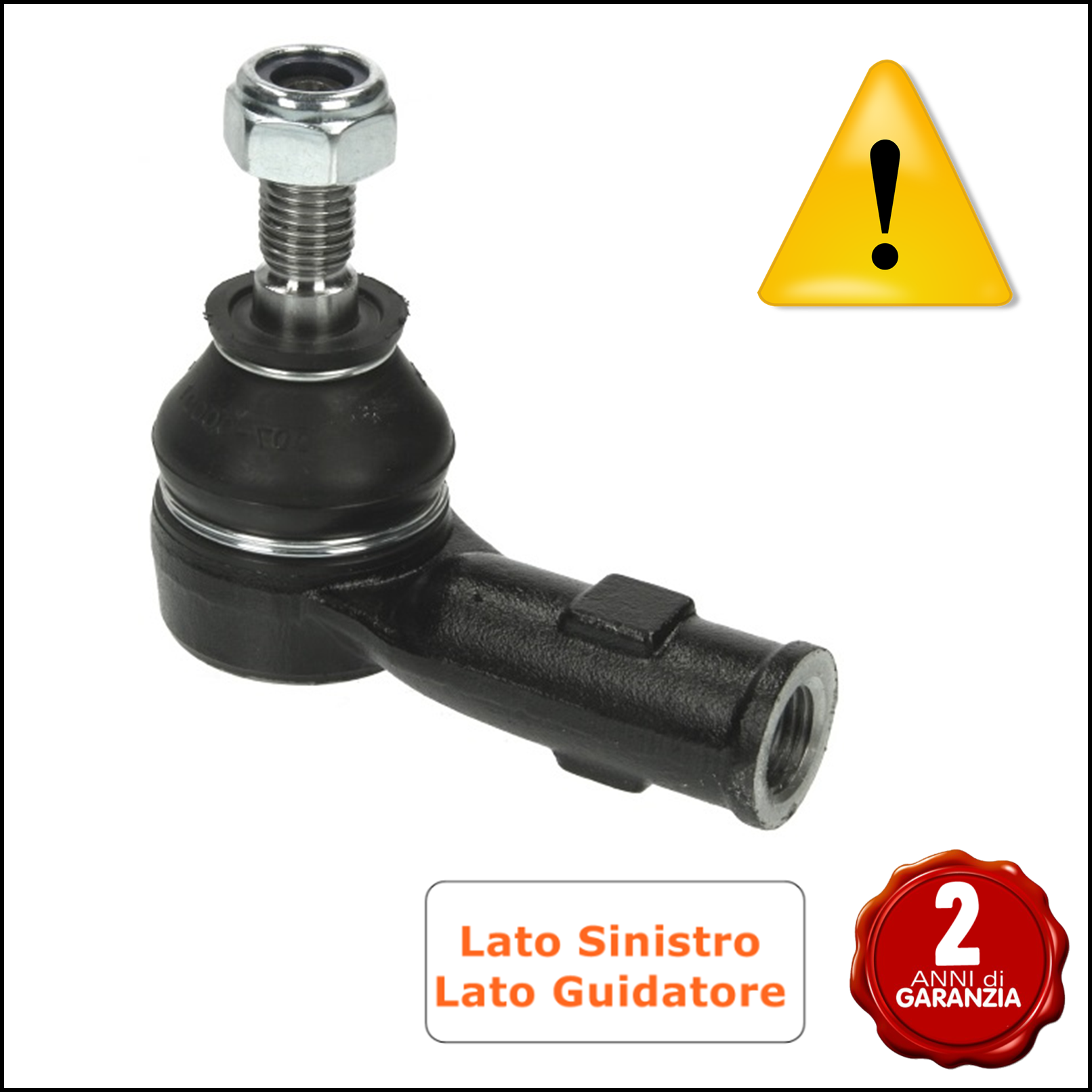 Testina Scatola Sterzo SX-Guidatore BIBA-RICAMBI