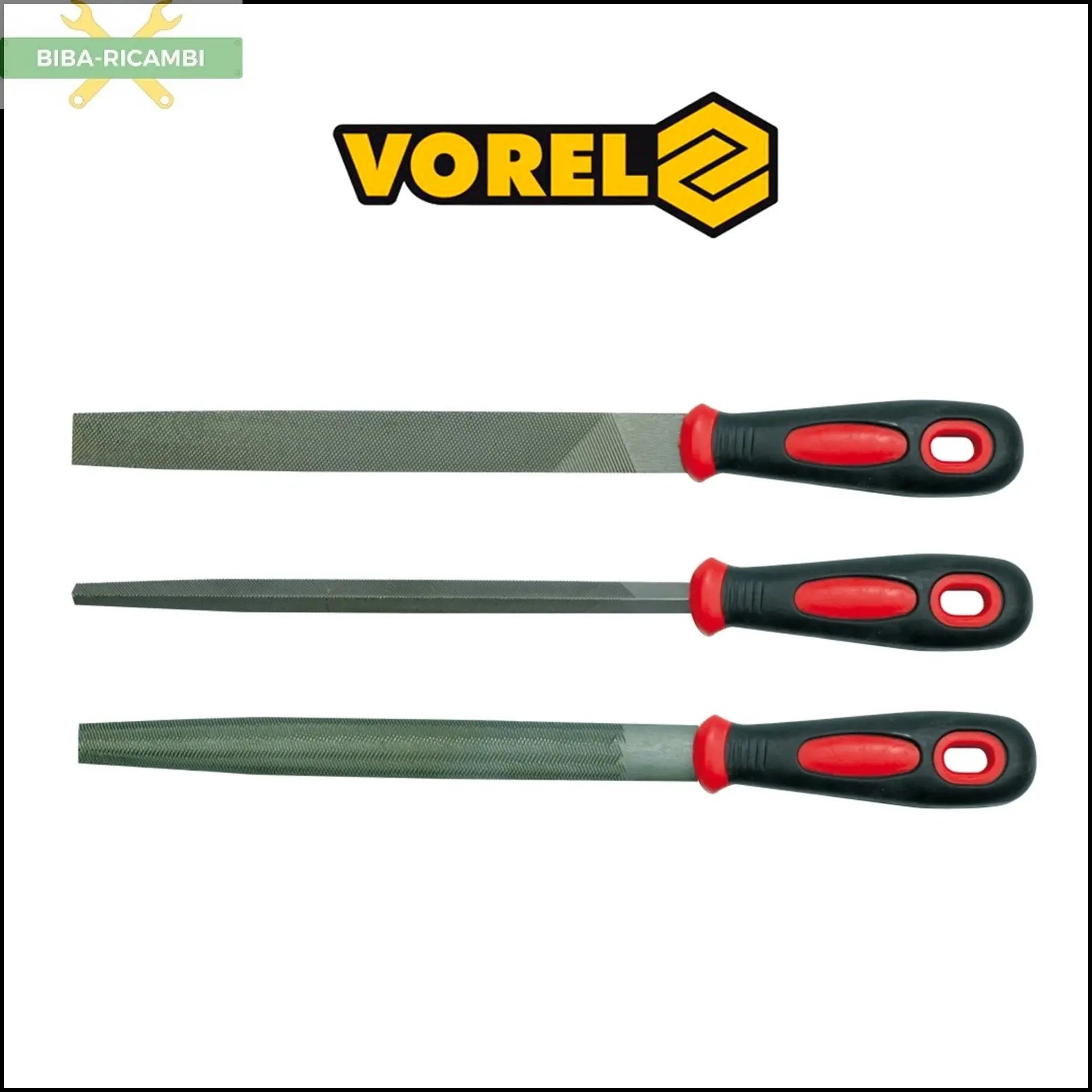 Lime Per Metallo Lunghezza 200 mm (3pzz) VOREL