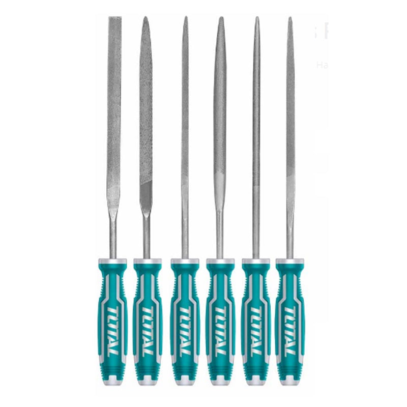 Set di lime TOTAL THT91462 composto da 6 lime con diverse forme INECO