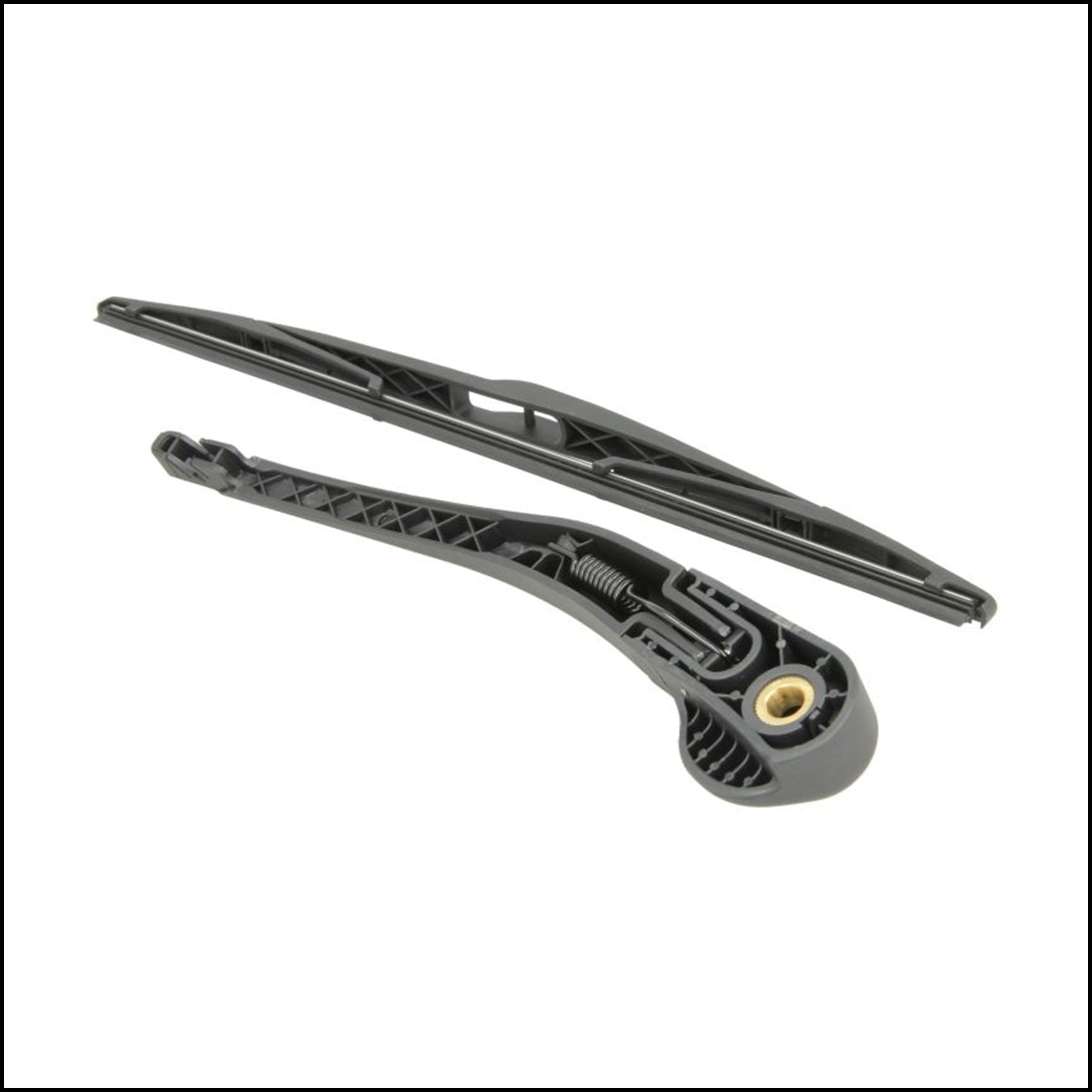 Spazzola Tergilunotto | Tergicristallo Posteriore Completo Di Braccio Per Peugeot 206 SW (2E/K) dal 2002> BIBA-RICAMBI