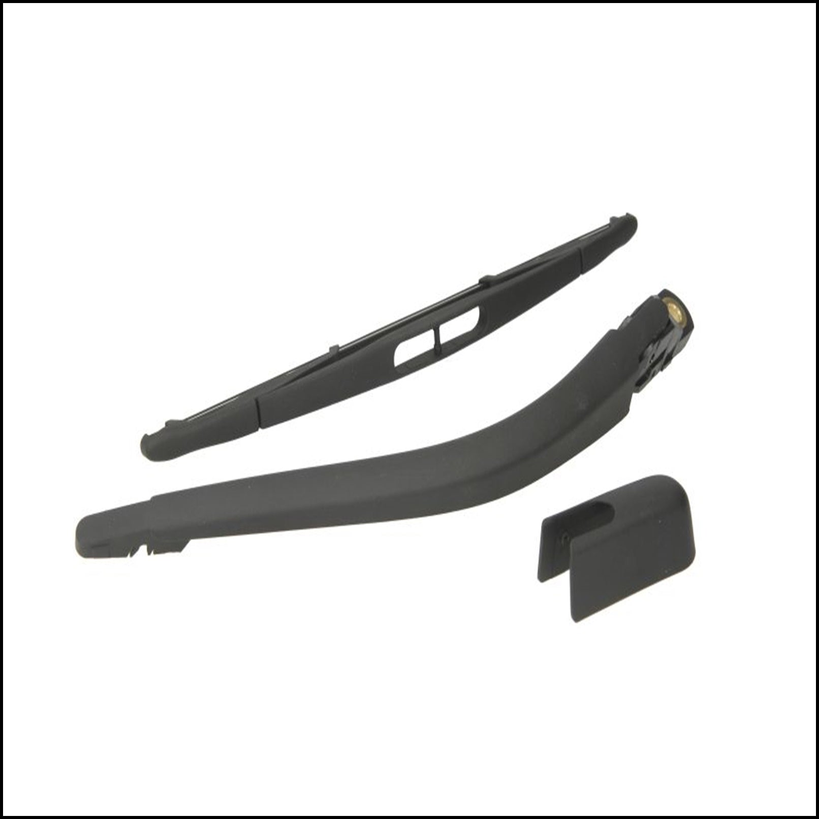 Spazzola Tergilunotto | Tergicristallo Posteriore Completo Di Braccio Per Peugeot 107 dal 2005> BIBA-RICAMBI