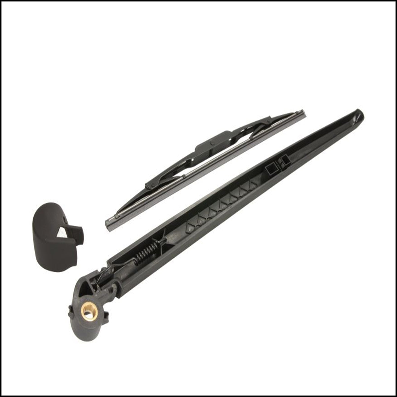 Spazzola Tergilunotto | Tergicristallo Posteriore Completo Di Braccio Per Audi Q7 I (4LB) dal 2006-2016 BIBA-RICAMBI