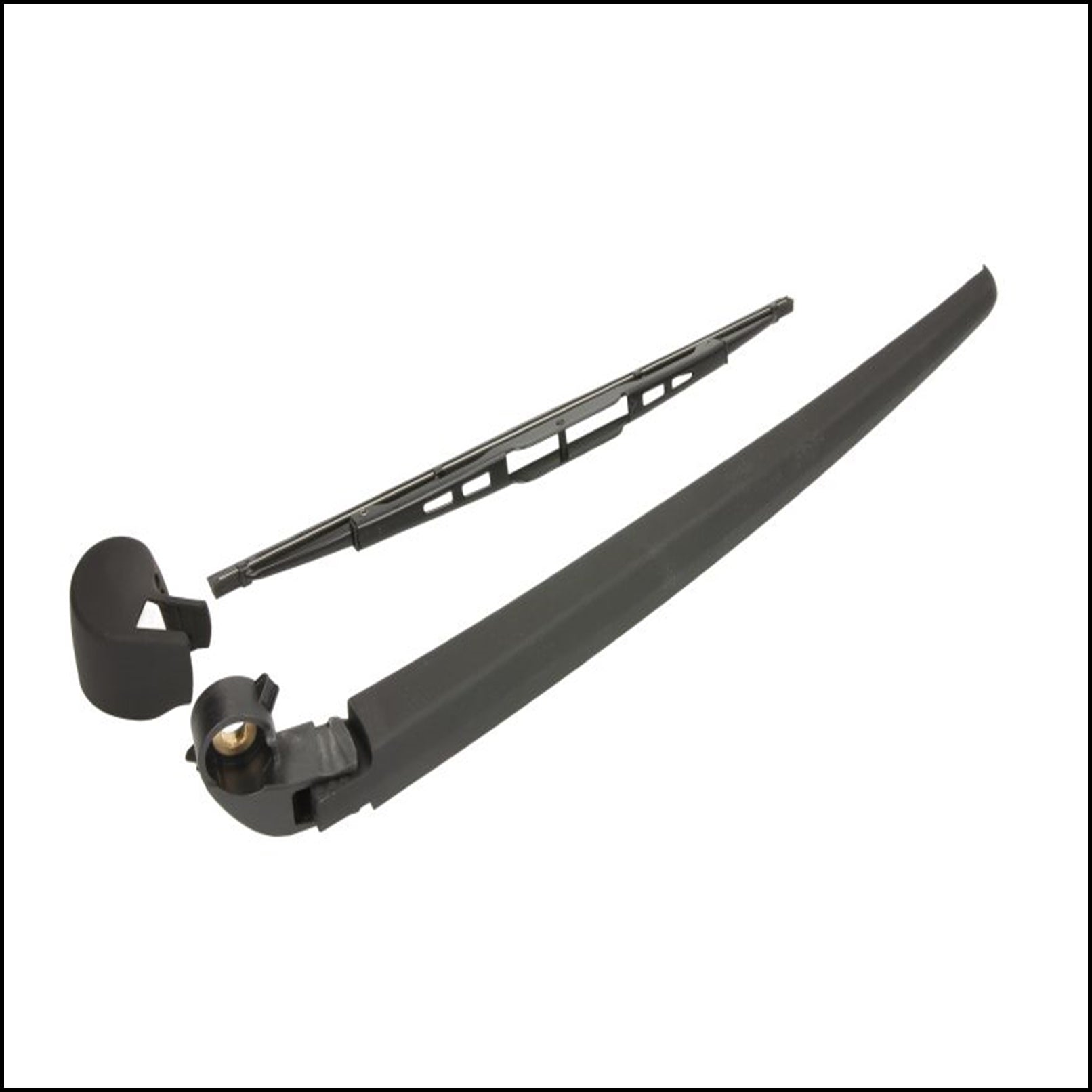 Spazzola Tergilunotto | Tergicristallo Posteriore Completo Di Braccio Per Audi Q7 I (4LB) dal 2006-2016 BIBA-RICAMBI