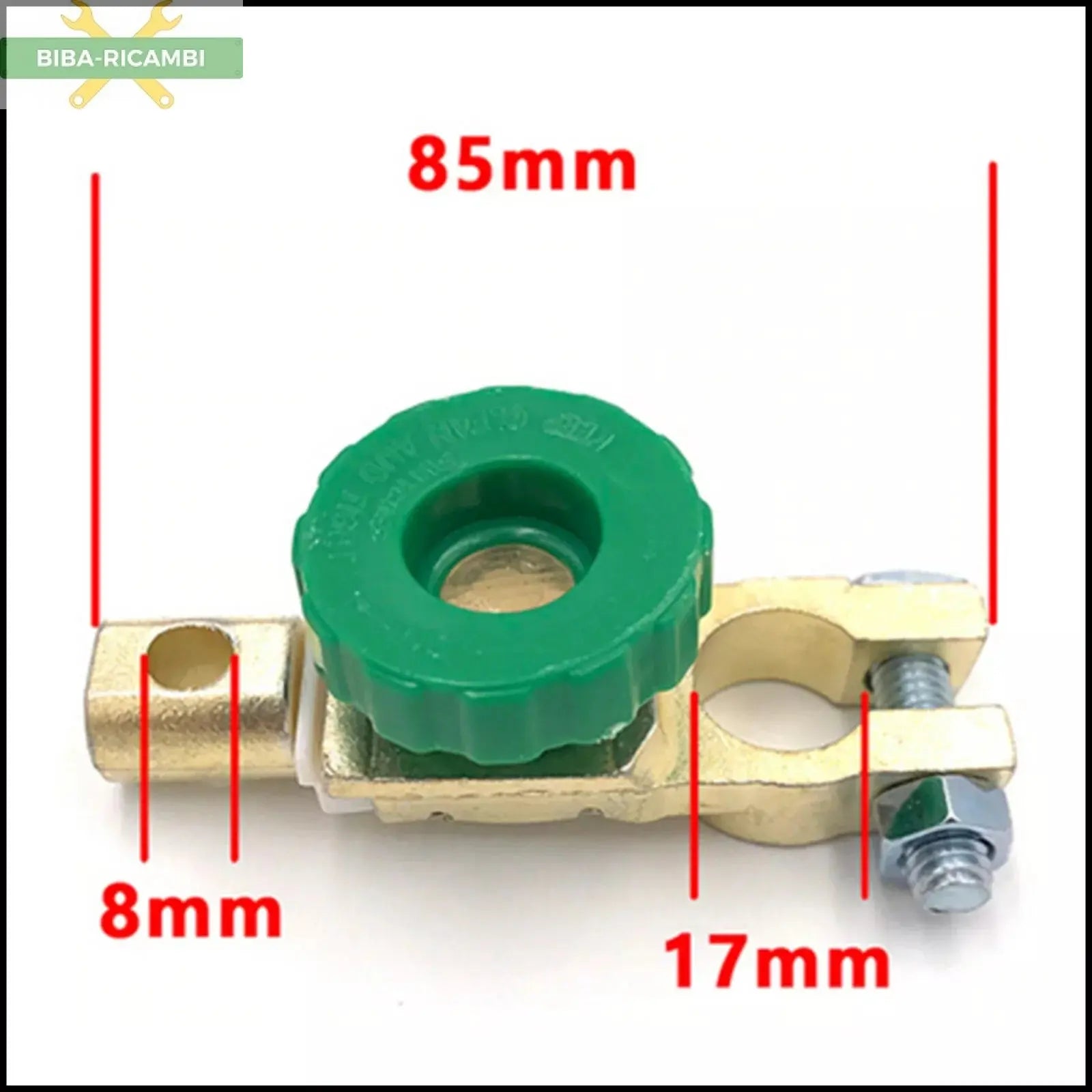 Morsetto Stacca batteria antifurto stacca batteria auto barca camper 12/24V BIBA-RICAMBI