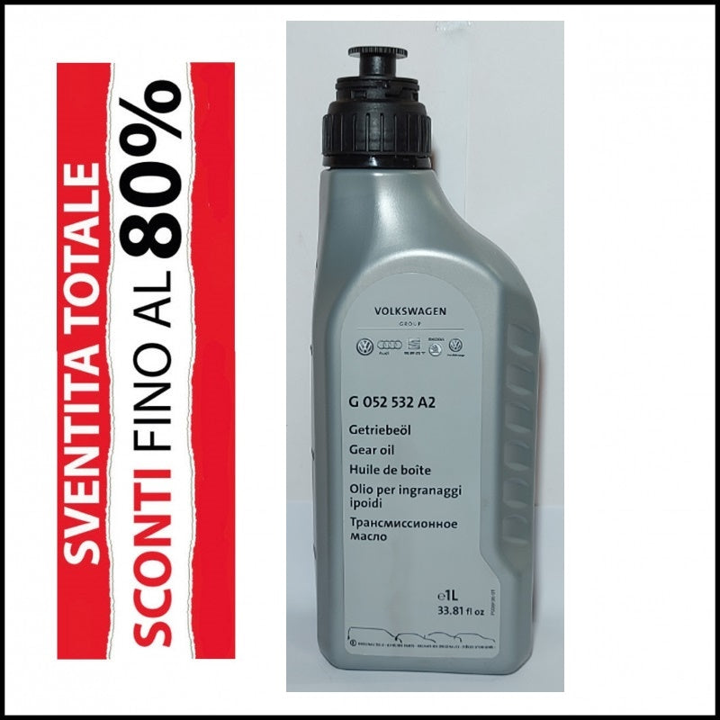 OLIO CAMBIO MANUALE ORIGINALE G 052 532 A2 BIBA-RICAMBI