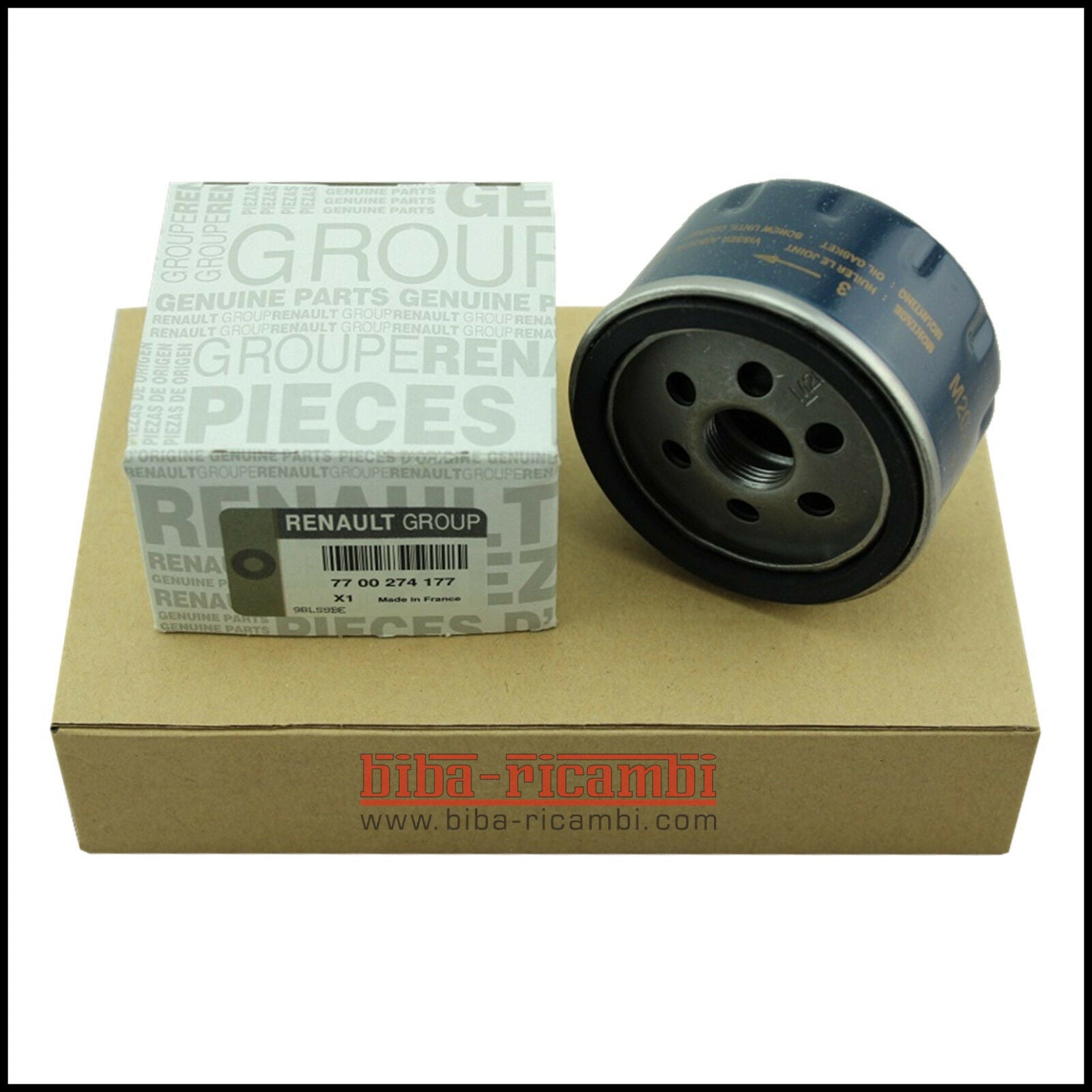 Filtro Olio Motore art.7254 BIBA-RICAMBI