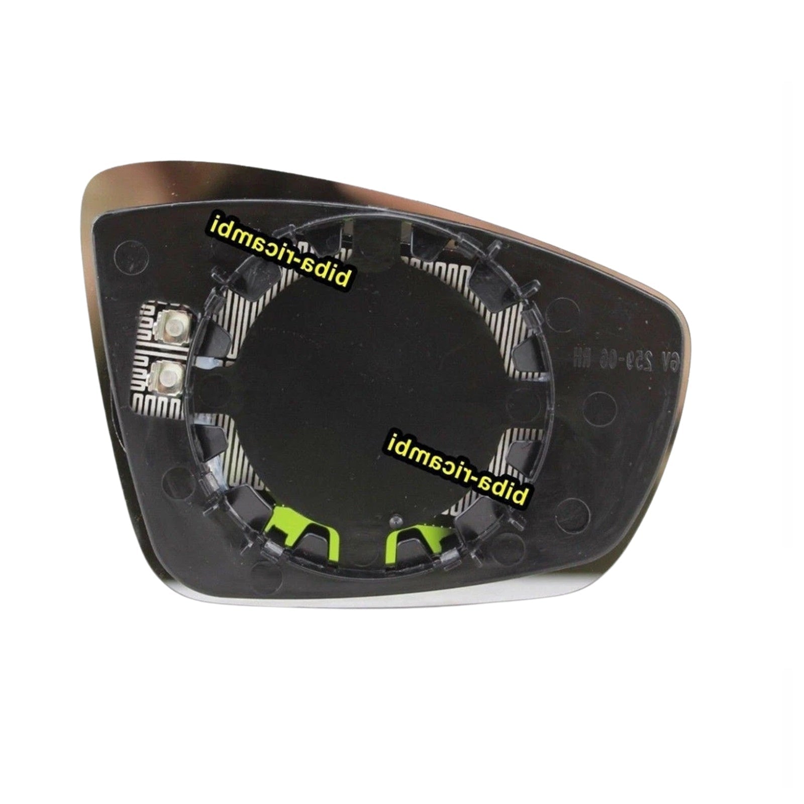 Piastra Vetro Specchio Lato SX-Guidatore Per Skoda Fabia III (NJ) dal 2014>