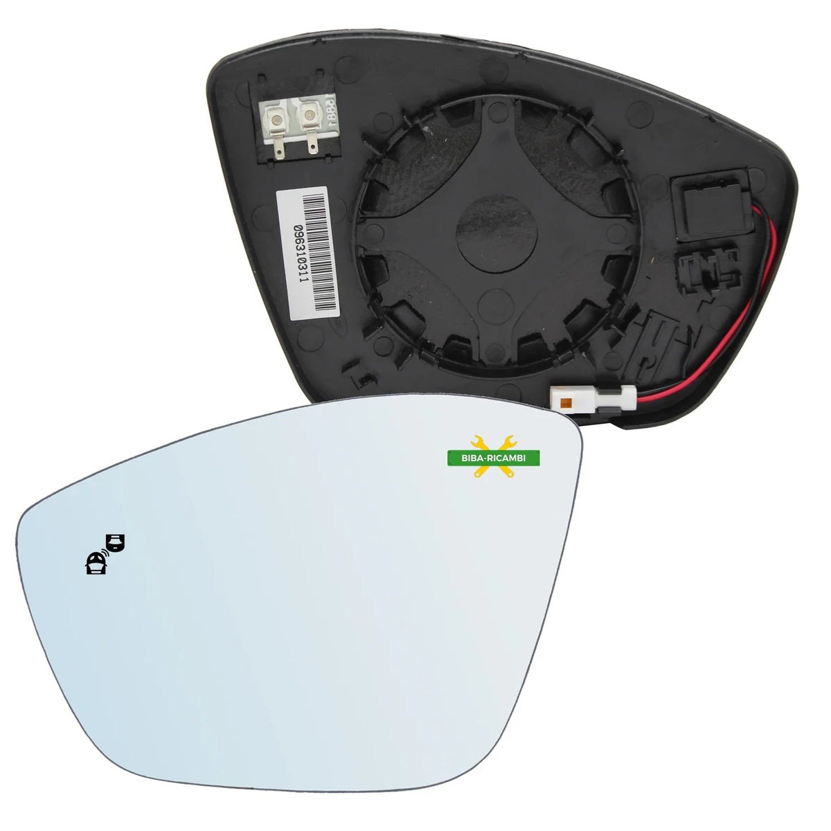 Specchio Retrovisore BLIND-SPOT Lato SX-Guidatore Per Opel Mokka II dal 2020>