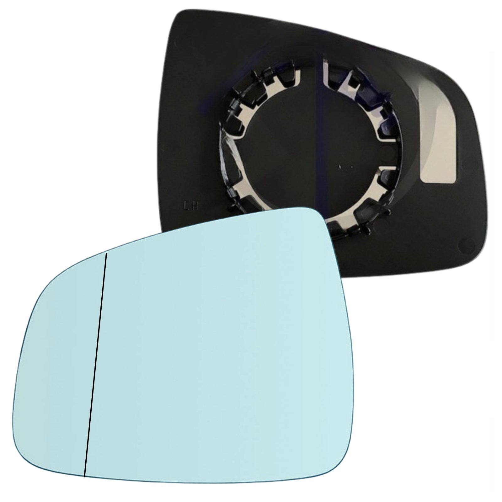 Vetro Piastra Specchio ASFERICA Lato Guidatore Per Dacia Sandero II dal 2012>