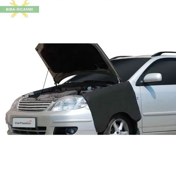 Parafango Auto Fodera Protezione Officina Coperta per Magnetico Protezione Nero INTERPARTS