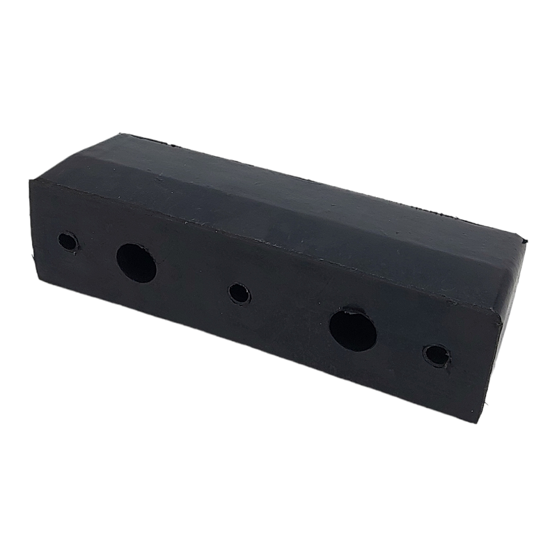 Tampone Battisponda In Gomma Misure 300x80x100 | 3 Fori BIBA-RICAMBI