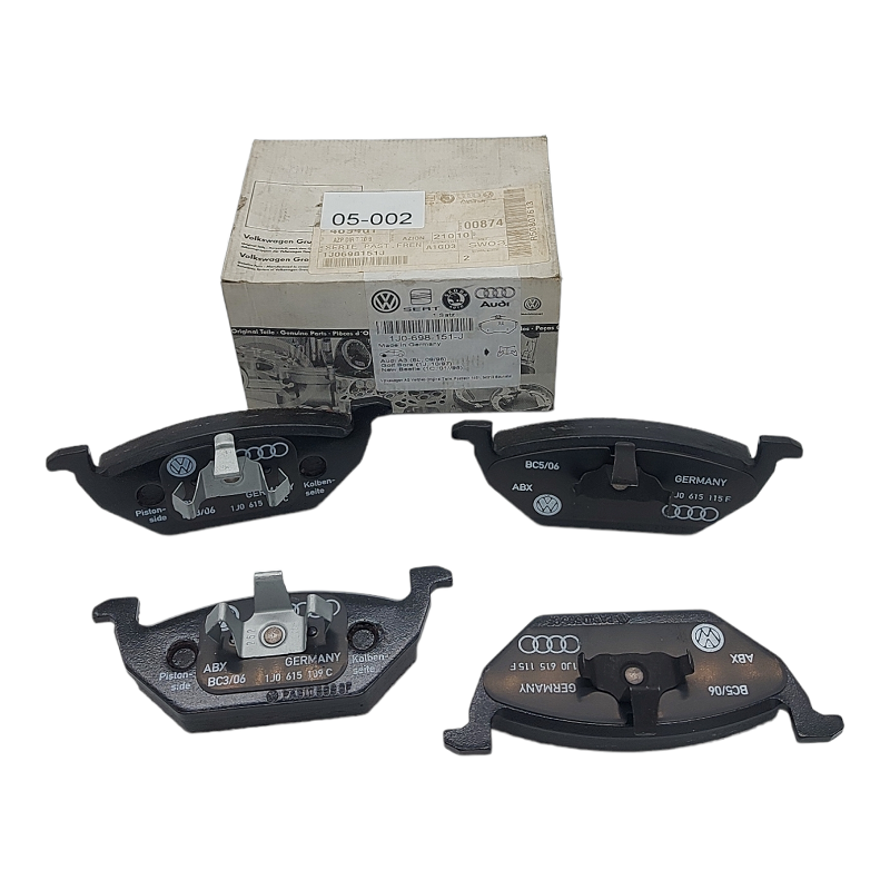 Kit 4 Pastiglie Freno Anteriori Originali Compatibili Per Audi | Seat | Skoda | VW BIBA-RICAMBI