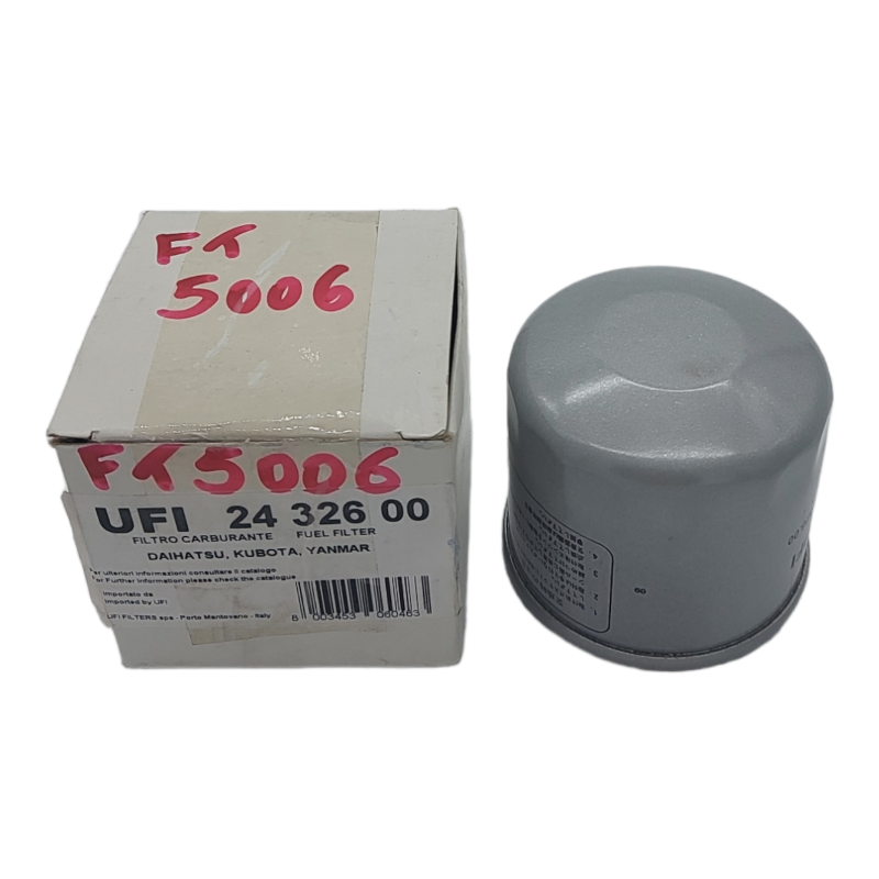 Filtro Carburante Compatibile Per Daihatsu | Kubota Marca Ufi BIBA-RICAMBI