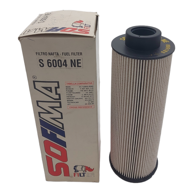 Filtro Carburante Compatibile Per Man | Neoplan Sofima Filter BIBA-RICAMBI