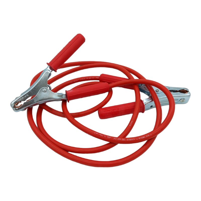 Cavi Professionali Per Auto Furgoni Pinza Batteria Avviamento Cavi 35 mm2 (3 metri) BIBA-RICAMBI